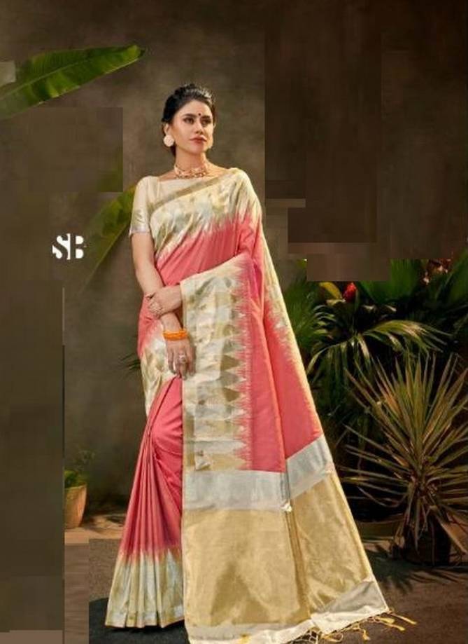 SHRUTI TEXTILE SWARUPA Latest Designer Fancy Festive Wear Printed Banarasi Silk Saree Collection